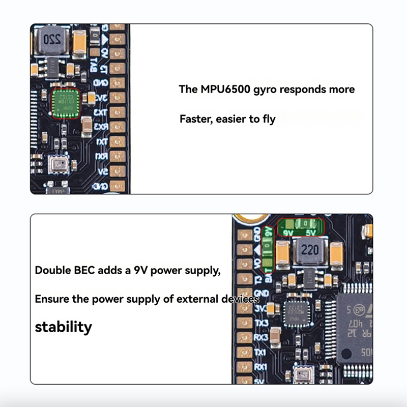 Fpv Drone Flight Controller - 80A+F405/F722 STACK voor 13 inch FPV