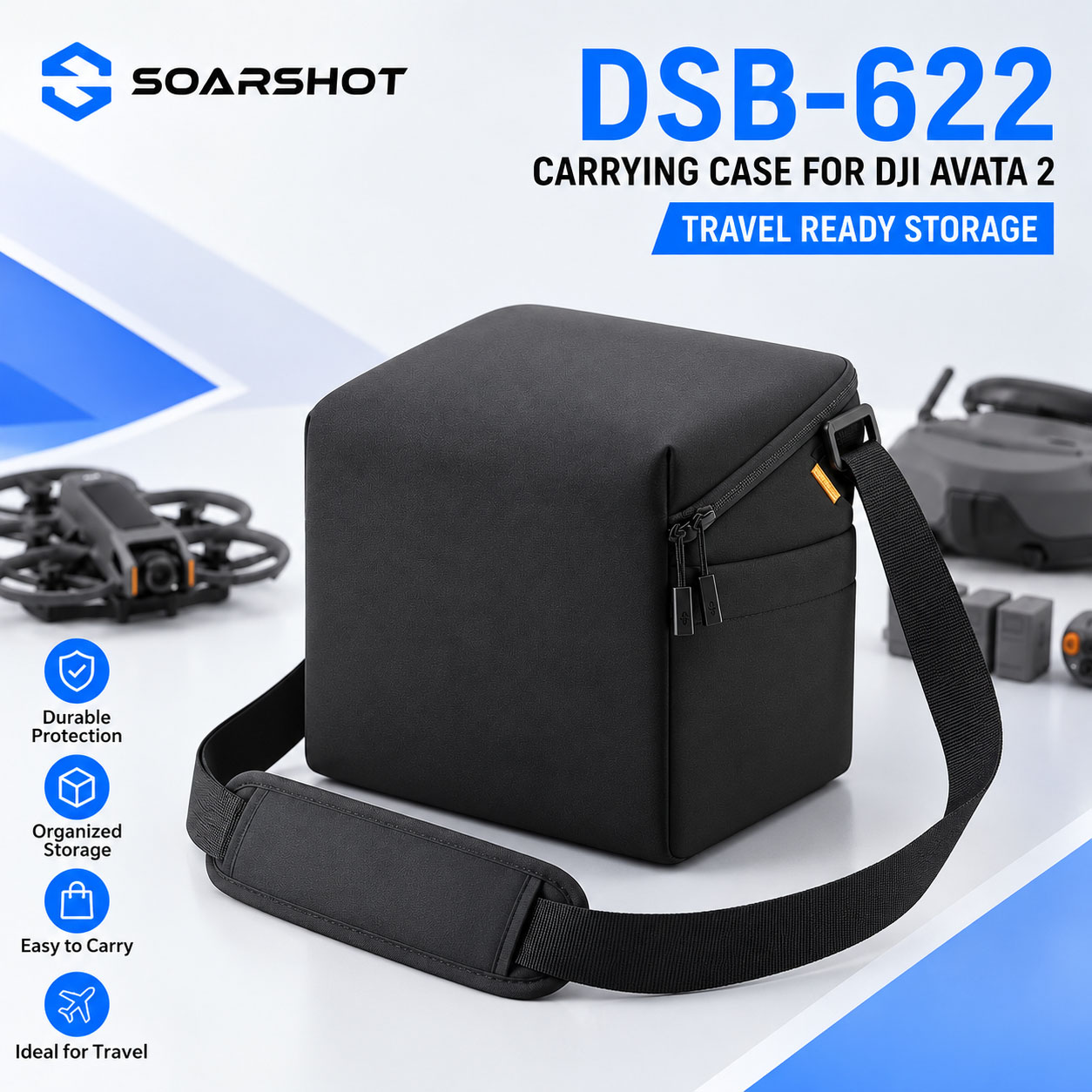 Fpv Drone Bag - SOARSHOT Draagtas voor DJI Avata 2