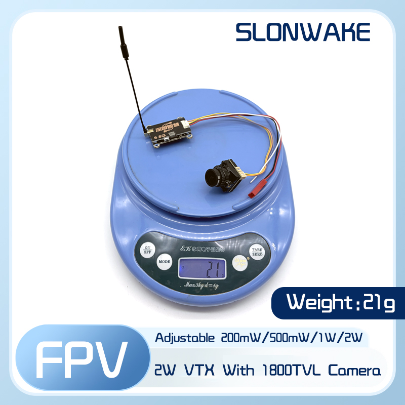 SLONWAKE 5.8G 56CH 2W zender V - Fpv Drone Vtx recensie en prijs