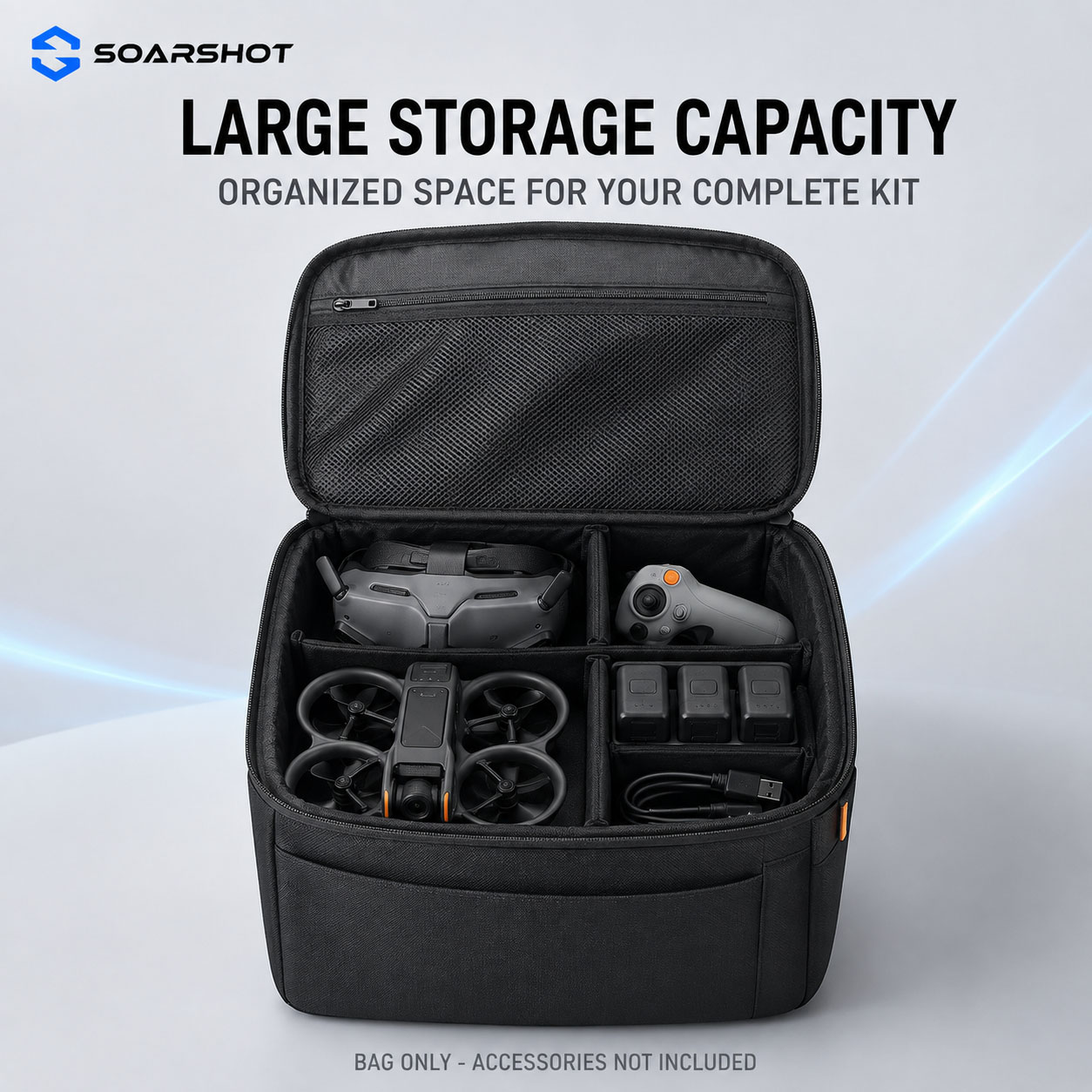 SOARSHOT Draagtas voor DJI Ava - Fpv Drone Bag recensie en prijs